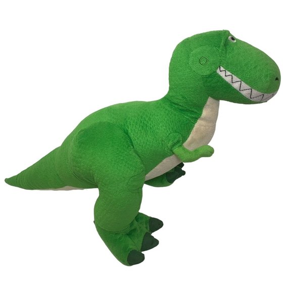 Disney Pixar Toy Story Rex Plush Geen Dinosaur Stuffed Animal 12" Tall - Picture 2 of 13